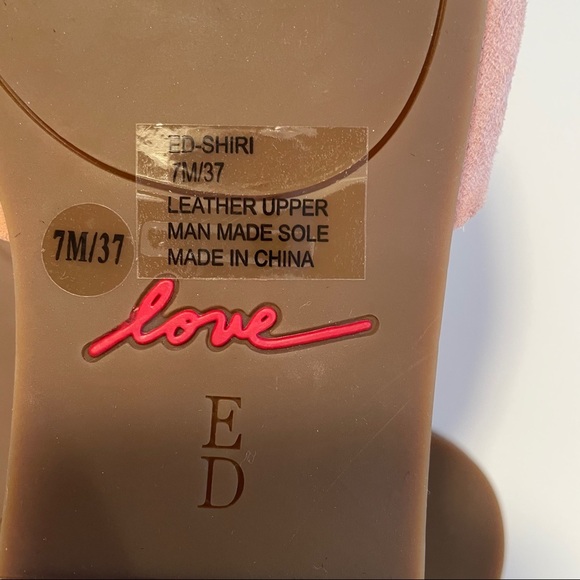 ED by Ellen Pink Knot Sandals 7 - Picture 5 of 6